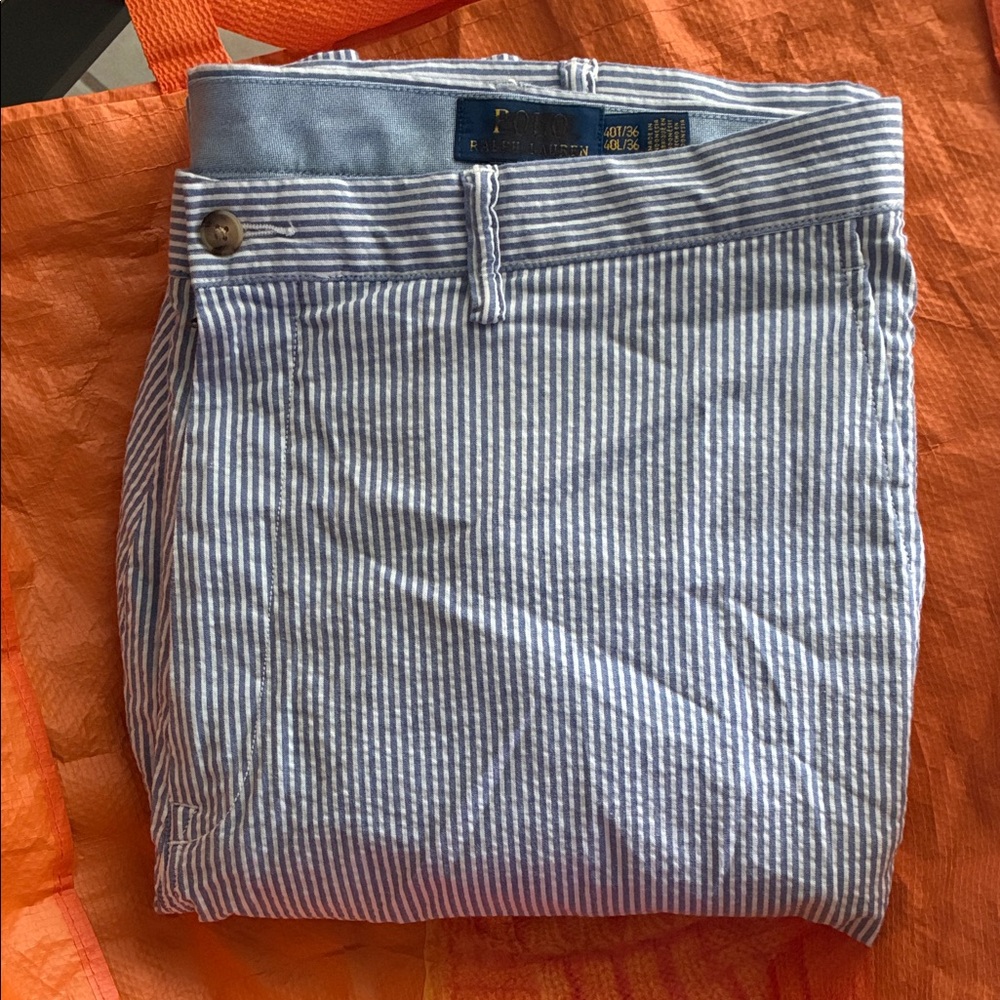 Polo by Ralph Lauren Seersucker Pants